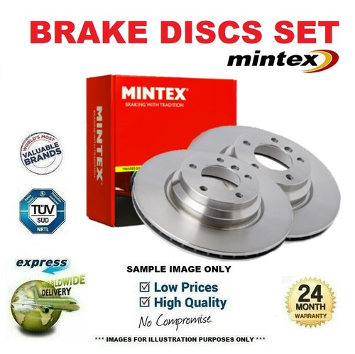 Mintex brake discs set for - set, vw