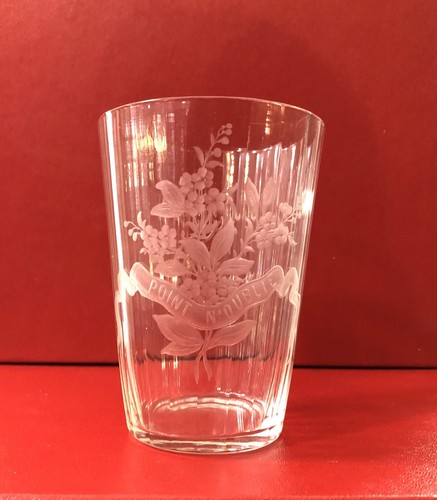 Verre gobelet cristal point - cristal,