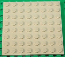 Plaque Lego Tan Plate 8x8 ref 41539/set 4728-21115-4475-4476-7189-21121-6210 ...