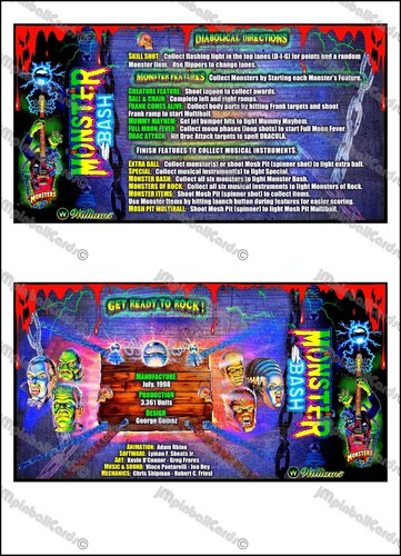 Williams monster bash 1998 - williams,