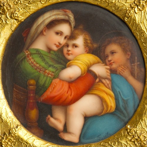 Antique kpm style porcelain - kpm-style,