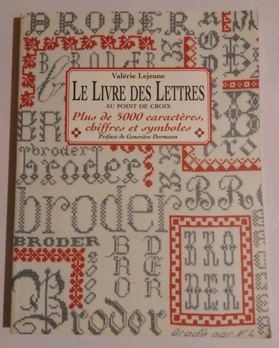 Livre des lettres - au, de