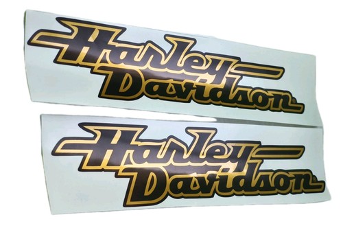 Harley davidson gold black - davidson,