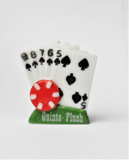 cyb - Fève Quinte flush jeu cartes Poker Mania /lt