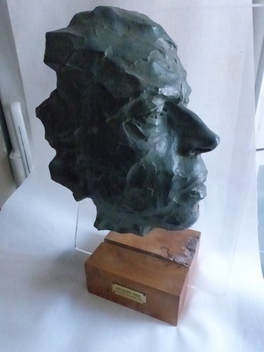 Bronze patine verte cyril - bronze,