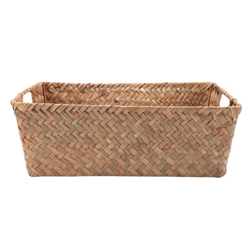 Panier jonc mer - tissé,