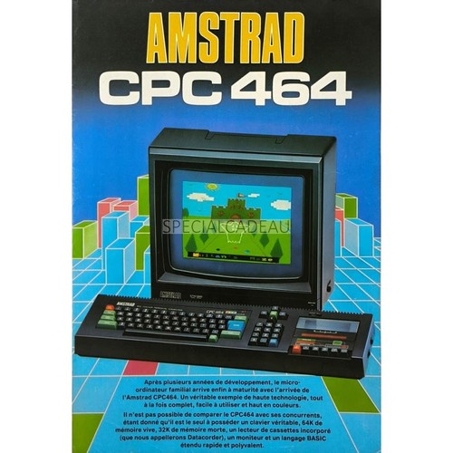 Poster dépliant amstrad - poster,