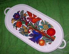 GRAND PLAT SERVICE "ACAPULCO"VILLEROY ET BOCH-LUXEMBOURG-L 47 CMX 22 CM-ETAT.NF.