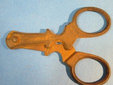 CISEAUX A CHAMPAGNE COUPE MUSELET PUBLICITAIRE  CHAMPAGNE E. MERCIER & CIE