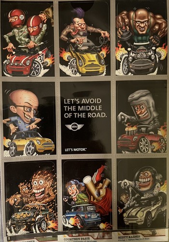 Mini cooper sticker sheets - sheets, (9)