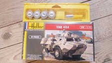 Maquette Heller véhicule blindé VAB 4X4 1/72 + kit peinture Neuf sous blister