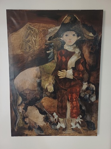Tableau signé peinture huile - signÉ,