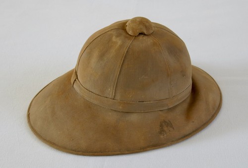 Casque colonial ancien - colonial,,