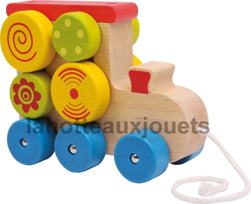 Locomotive tirer bois - a, en