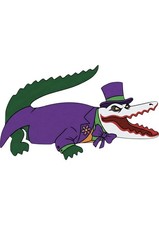 Art Shirt "The Joker Croc" -