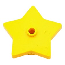 LEGO étoile 4×4 jaune Noël