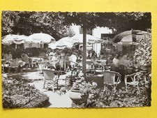 cpsm LANGEAIS Indre et Loire FAMILY-HÔTEL "La DUCHESSE ANNE " Service au Jardin 