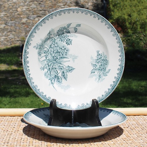 Paire assiettes creuses - paire, 22