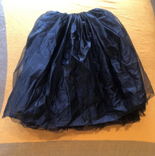 Black tulle tutu skirt - tulle,