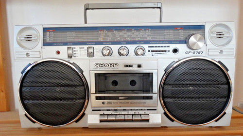 Boombox ghettoblaster poste - boombox, /