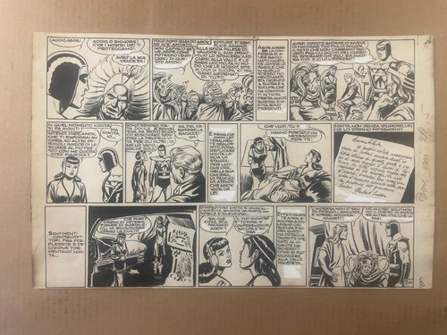 Amok planche originale - amok,