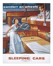 Affiche ancienne train