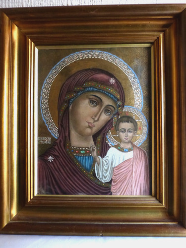 Russian school icon painting - school,