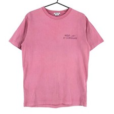 REPLAY T-Shirt À Col Rond Rose Femme Taille S