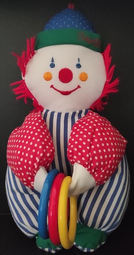 Doudou clown corolle 1995 - doudou,