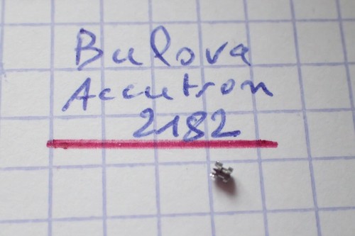 Bulova accutron 2182 pignon - accutron, :
