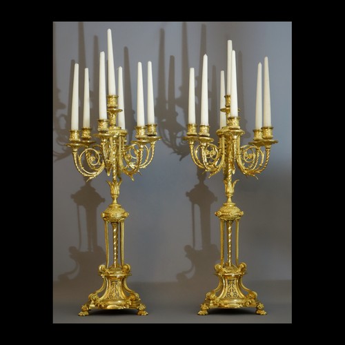 Paire grandes girandoles - de,