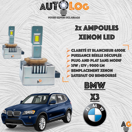 Kit ampoules xenon led - 2x,