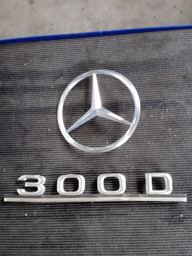Logo mercedes 300d w123 - logo,