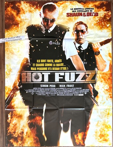 Affiche cinéma hot fuzz - affiche,
