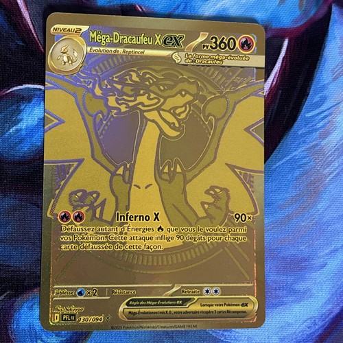 Carte pokémon mega dracaufeu - pokémon,