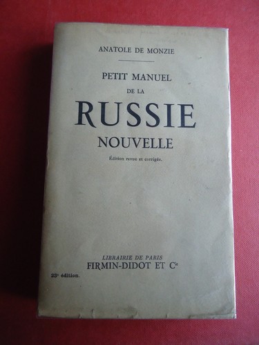 Petit manuel russie - petit, de