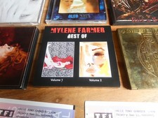 lot mylene farmer , cd , dvd et place de concert , best off