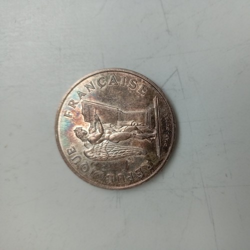Pièce 100 francs argent - pièce, de