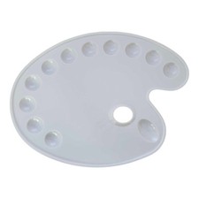 Palette de peinture - Ovale -