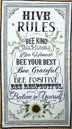 Abeille ruche tenture murale - ruche,
