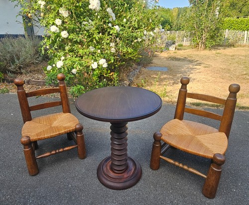 Charles dudouyt pedestal table - charles,