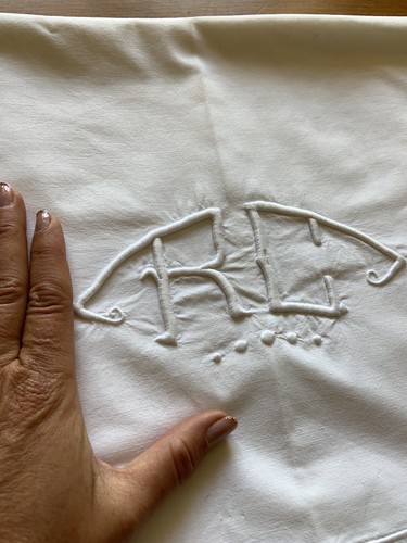 Ancien drap coton - ancien,