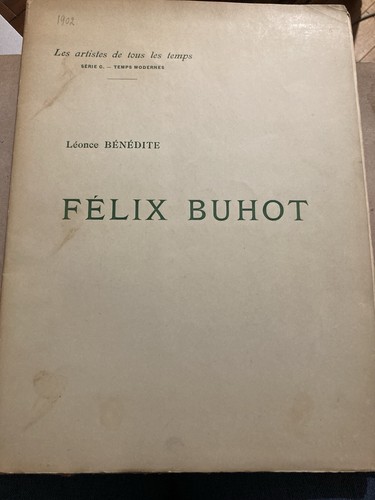 Leonce benedite felix buhot - benedite,