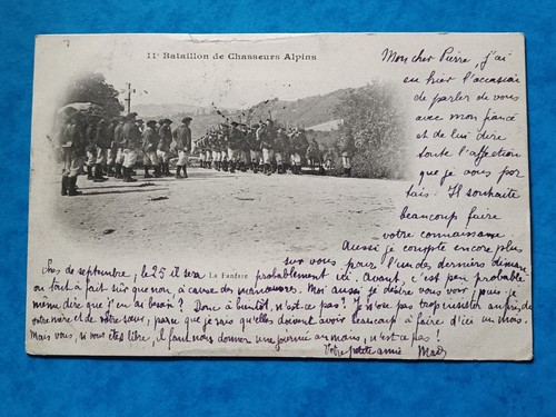 Cpa militaria bataillon - militaria,