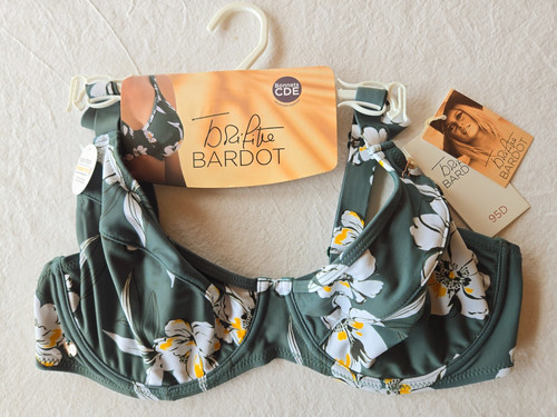 Haut maillot bain vert - de,