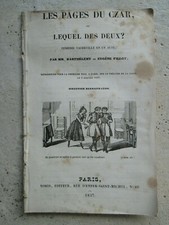 LES PAGES DU CZAR, ou lequel