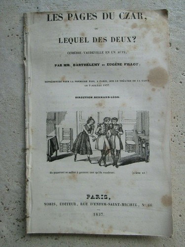 Les pages czar ou - pages, du
