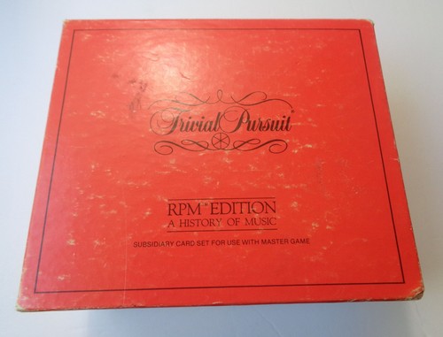 Trivial pursuit rpm - trivial, edition: