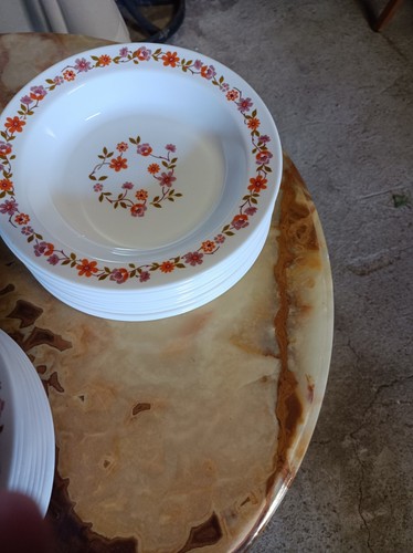 Lot assiettes creuses - assiettes,