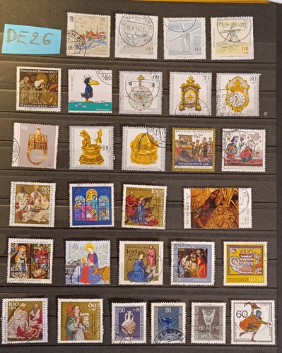 Lot timbres oblitérés used - timbres, (